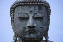 Head of the Daibutsu aka Great Buddha statue dating from 1252