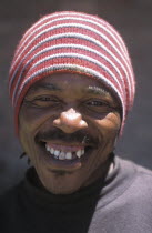 Portrait of male farm worker at Mooiberg fruit and vegetable farm