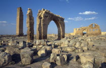 genral view of ruins