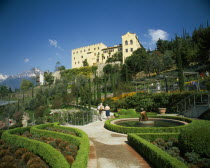 Trauttmansdorff Castle and botanical gardens.