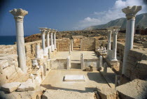 Ruins of 6th Century AD Byzantine church.