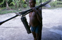 Macuna Indian hunter