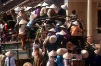 Crowded local bus.