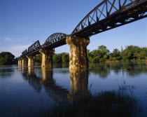 River Kwai bridge from below