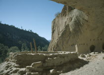 Caves from the ancestrial Pueblo Indian dwellings.