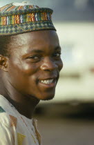 Portrait of smiling young Ibo man.Igbo