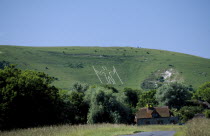 The Longman figure carved into the hillside