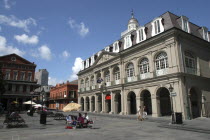 French Quarter. The Louisiana State Museum Cabildo on Jackson Square