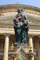 Statue outside St Marys Church