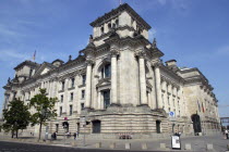 Reichstag historical parliament building