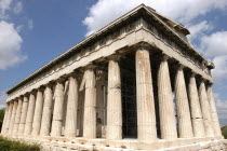 Ancient Agora. Temple of Hephaestus dating from 449BC