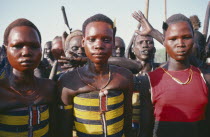 Dinka cattle festival or Toich.