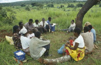 Burundian Hutu refugee health workers at Heru Oshinga Camp