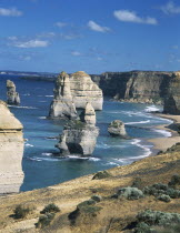 Great Ocean Road. The Twelve Apostles sea stacks in early morning