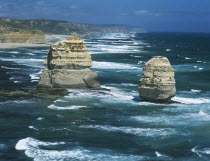 Great Ocean Road rugged coastal sea stacks