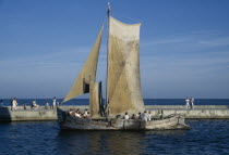 Old Baltic fishing boat.