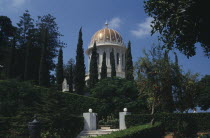 The Bahai Temple and gardens