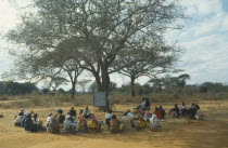 Rural community meeting.