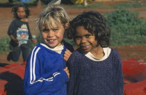 Wongi kids from Ningarria Aboriginal community