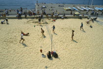 Volleyball on Beach