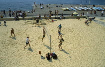 Volleyball on Beach