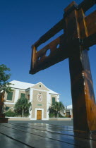 The Town Hall with the Stocks in the foreground