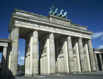 Brandenburg Gate from the eastern side