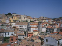 The perched village North of Isernia Town