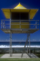 Beach Life Savers Hut on Nobbys Beach.