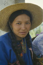 Sani girl  head and shoulders portrait.