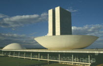 Palace of National Congress. The dishes house the Senate Chamber and House of Deputies