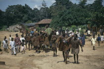 Wli Agumatsa waterfall festival which commemorates and gives thanks to the falls regarded as a protective fetish by the local people.