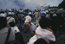 Student demonstration at Yonsei University