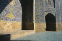 Masjed e Emam Shah Mosque inner courtyardImam Isfahan