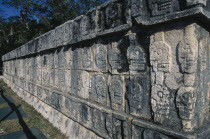 Temple of Skulls exterior detail