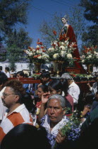 Easter procession from Templo de San Juan de Dios.