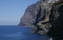 Cabo Girao cliffs on the south coast which are the highest in europe at 1943 feet above sea level