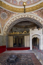 Topkapi Palace.  Richly decorated interior. Eurasia