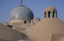 View over rooftops and dome of the Old city Mosque