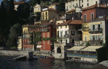 Town and harbour on the shores of Lake Como.