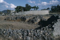 Ruins of ancient stone city  thought to be 12th Century AD.