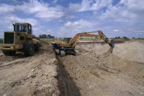 Alluvial diamond mine.