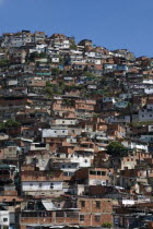 La Planicie community above main highway leaving the hillside town and en route to La Guaira and the national airport