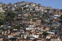 La Planicie community above main highway leaving the hillside town and en route to La Guaira and the national airport