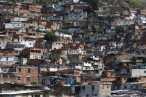 La Planicie community above main highway leaving the hillside town and en route to La Guaira and the national airport