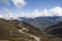 View from Pico El Aguila 4118m close to Merida