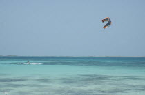 Kite surfer off Crasqui island