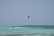 Kite surfer off Crasqui island