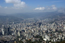 The city as viewed from the Avila Mountain