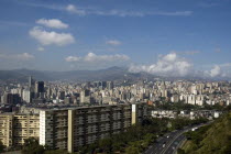 The city as viewed from the Avila Mountain